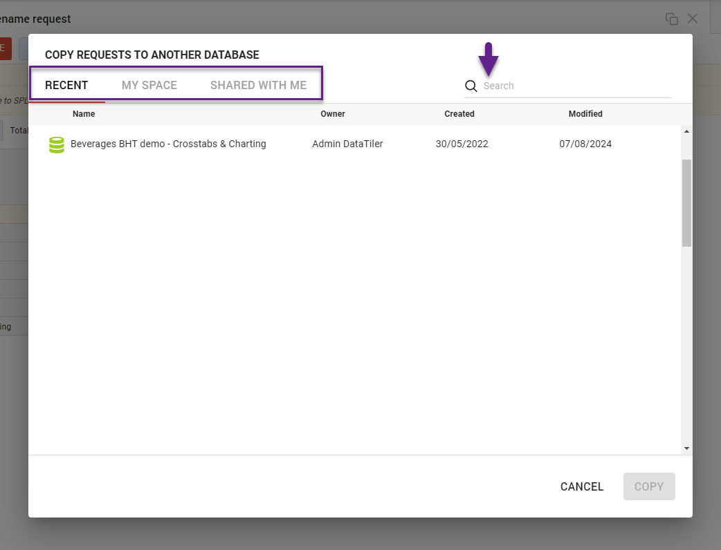 tab to database popup.png